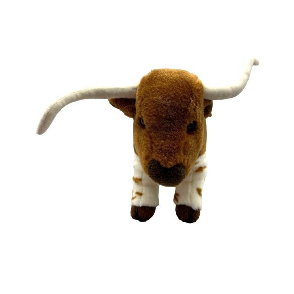 Douglas Cuddle Toy Fitzgerald Texas Longhorn Bull 1843 Plush Stuffed Animal 2015 - Picture 3 of 11